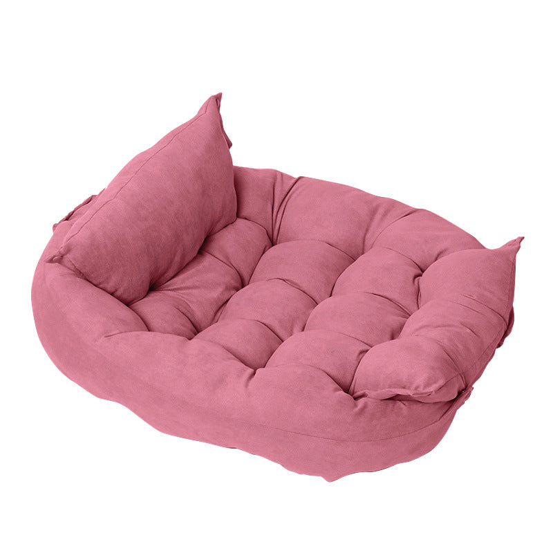 Coussin Pliable Multifonctionnel Personnalisable pour Animaux de Compagnie