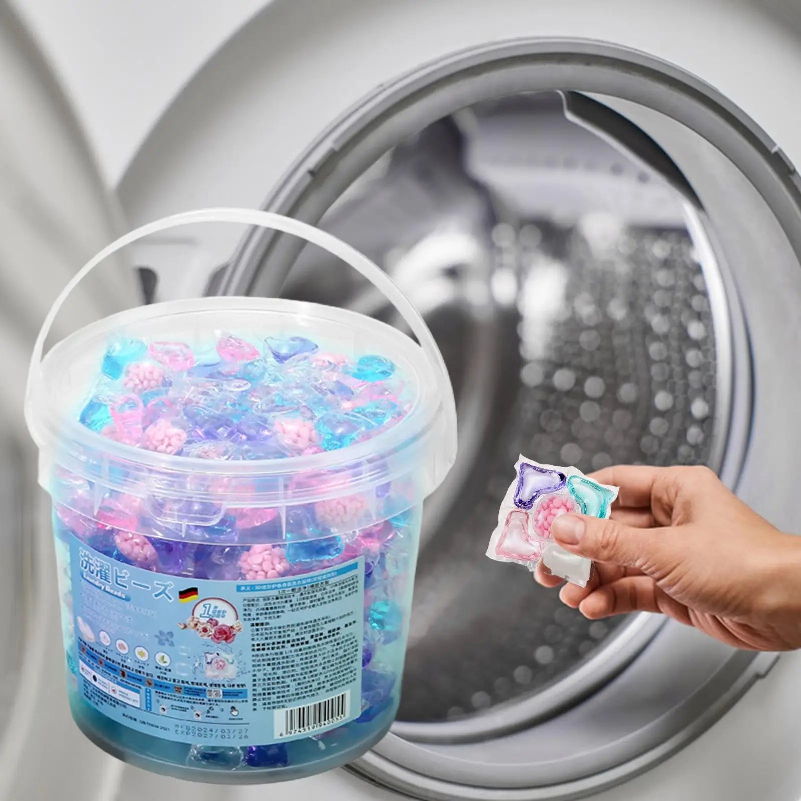 Lessives en capsules nettoyantes en profondeur, 70 pastilles, pour machine à laver, appartement, salle de bain, maison, dortoir