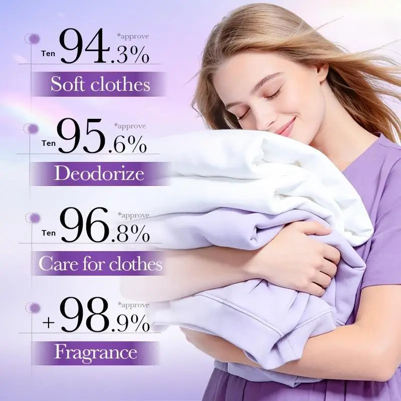 Perles de parfum pour lessive 200g, parfum longue durée, booster de parfum, booster de fragrance, perles parfumées, adoucissant, rafraîchisseur pour vêtements.
