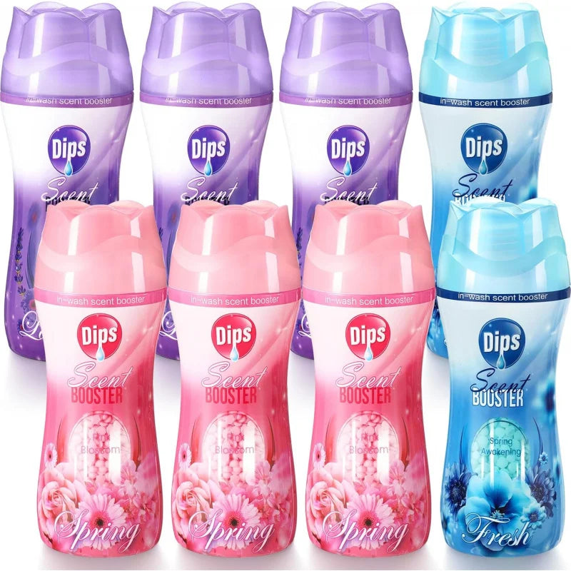 Perles de parfum pour le linge, booster de lavage parfumé, boosters de lavage fraîcheur lavande et noix de coco