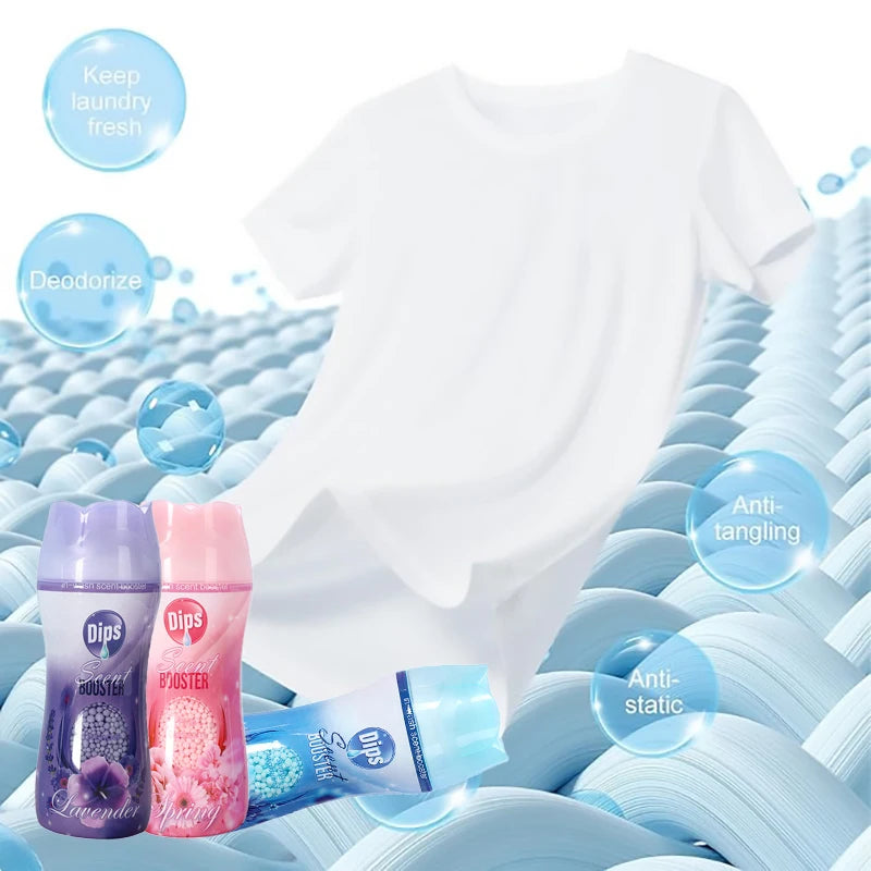 3 Bouteilles/1 Bouteille de Perles Parfumées pour Linge, Couleurs Assorties, 3 Parfums, Indispensables pour la Maison