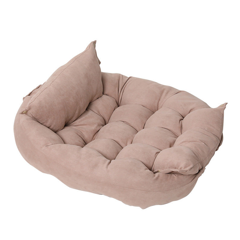 Coussin Pliable Multifonctionnel Personnalisable pour Animaux de Compagnie