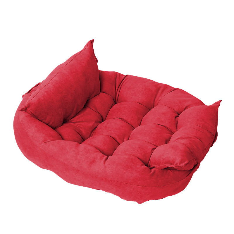Coussin Pliable Multifonctionnel Personnalisable pour Animaux de Compagnie
